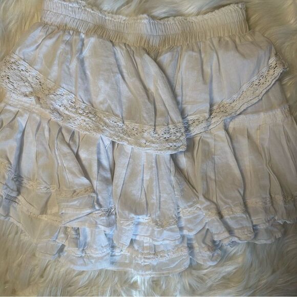 Vintage  LoveShackFancy Skirt - Picture 2 of 8